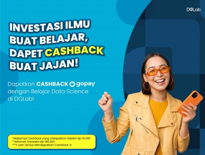 Belajar Data Science Online bersama DQLab dengan GoPay dan Dapatkan Cashbacknya!