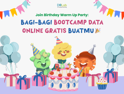 Hadiah Eksklusif DQLab Birthday! Beasiswa Bootcamp Data Gratis 100%