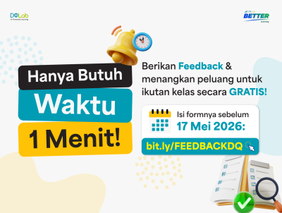 Berikan Feedback untuk Program Baru DQLab - Business Intelligence Analyst with Power BI Training