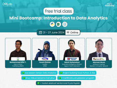 DQLab Mini Bootcamp: Introduction to Data Analytics