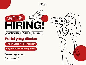 Lowongan Project-Based Mentor Assistant & Community Admin, Join Sekarang!