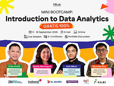 DQLab Mini Bootcamp: Introduction to Data Analytics Batch 13
