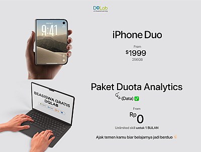 FREE Beasiswa Belajar Data Science 1 Bulan! Ajak Temanmu untuk Belajar BerDUO