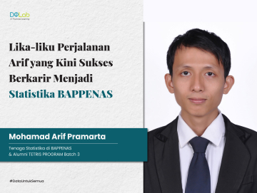 Tidak Ada Kata Telambat, Ini Kisah Arif yang Berkarir sebagai Statistisi di Bappenas