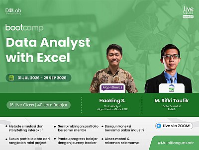 Bootcamp Microsoft Excel for Data Analyst