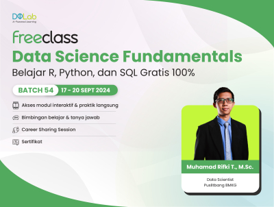 Free Class : Data Science Fundamentals Batch 54