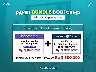 Bundle Training & Sertifikasi AI Pearson Vue