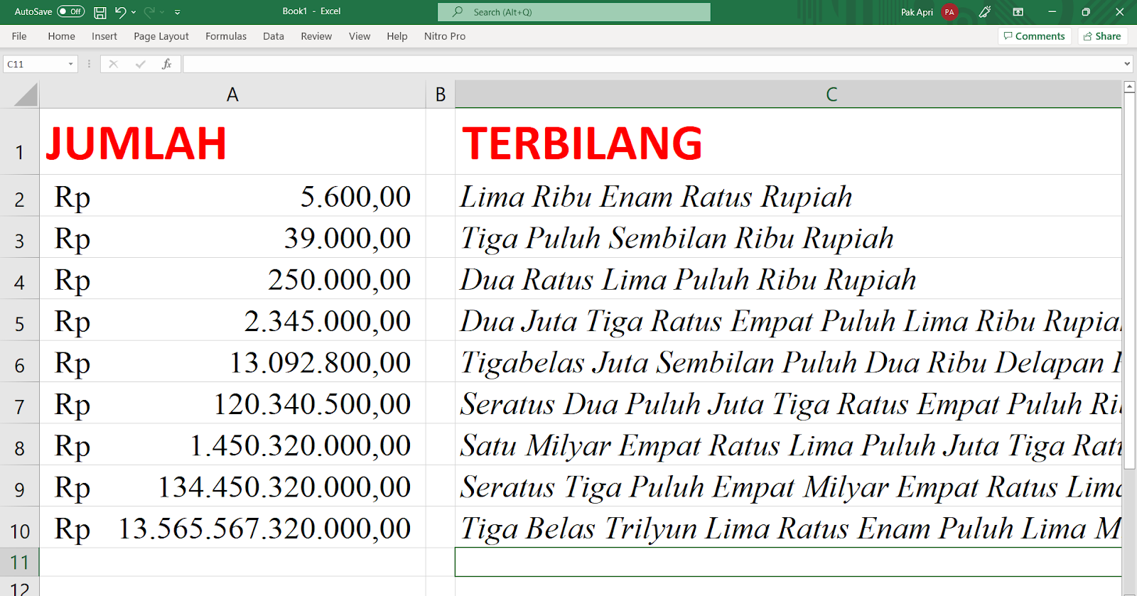 Excel