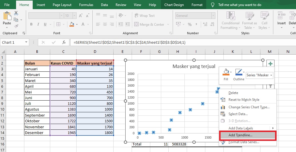 Doc Cara Membuat Persamaan Garis Linear Pada Grafik Di Microsoft Excel Abdullah Rasyid 7330